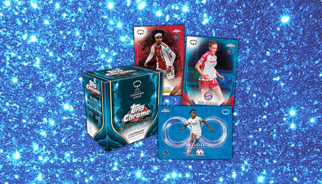 202324 Topps Chrome Sapphire UWCL Checklist, Box Info