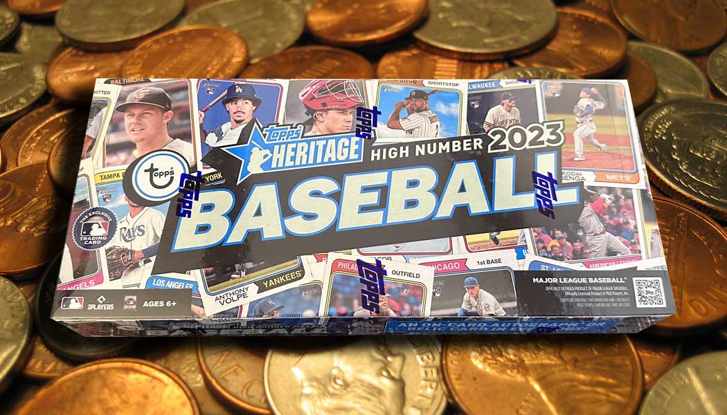 Topps 2023 Heritage High Number Baseball Trading Cards