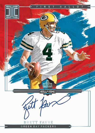 2024 Panini Impeccable Football First Ballot Signatures Brett Favre