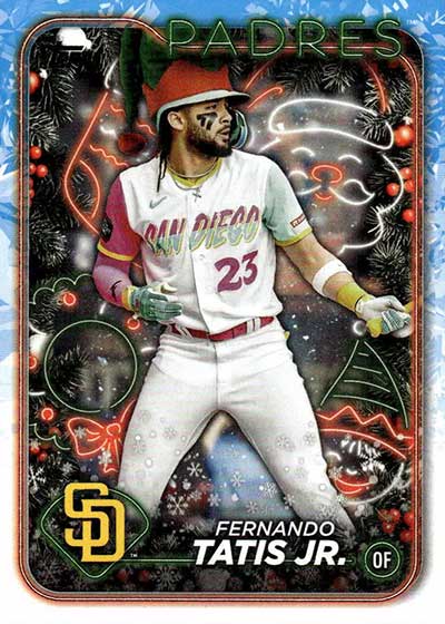 2024 Topps Holiday Baseball Variations Fernando Tatis Jr