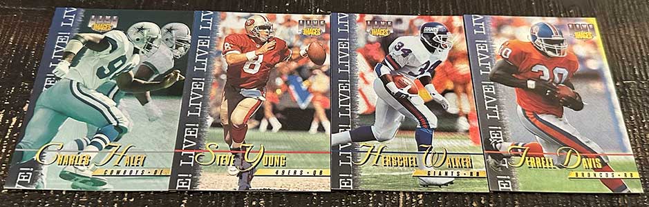 1995 Classic Images Live Football Box Break, Review, Breakdown