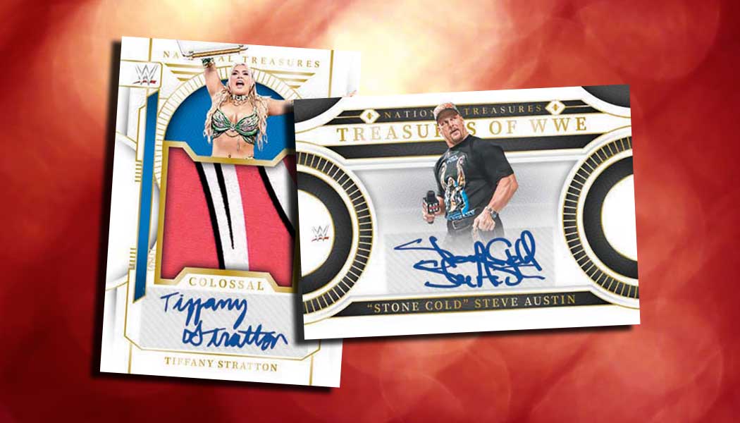 2024 Panini National Treasures WWE Checklist, Hobby Box Info