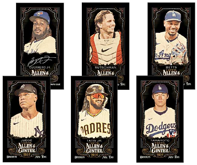 2024 Topps Allen & Ginter X Baseball Checklist, Teams, Box Info