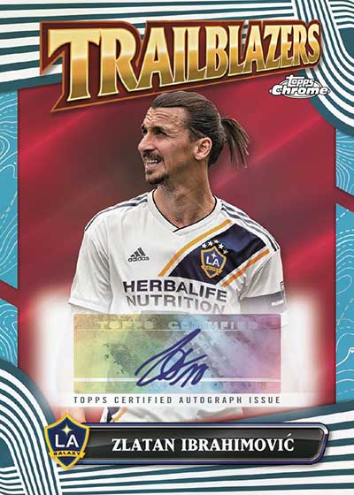 2024 Topps Chrome MLS Trailblazers Autographs Zlatan Ibrahimovic