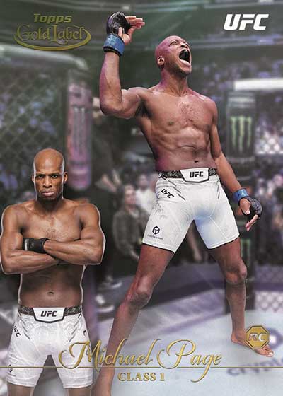 2024 Topps Gold Label UFC Class 1 Michael Page