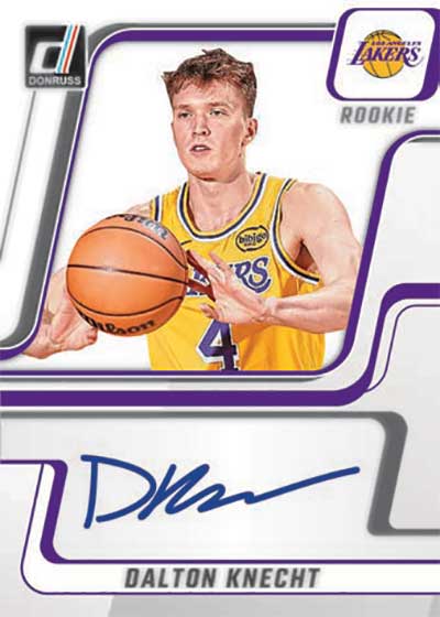 2024-25 Donruss Basketball Next Day Autographs Dalton Knecht