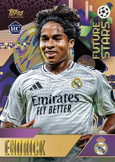 2024-25 Topps Gold UEFA Club Competitions Endrick