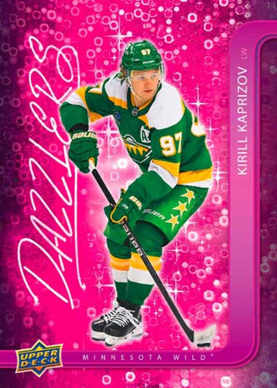 2024-25 Upper Deck Extended Series Hockey Dazzlers Pink Kirill Kaprizov