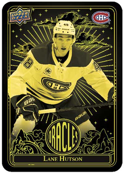 2024-25 Upper Deck Extended Series Hockey Oracles Lane Hutson