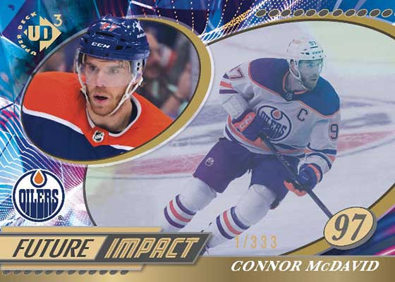 2024-25 Upper Deck Extended Series Hockey UD3 Future Impact Connor McDavid