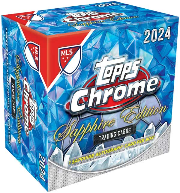 2024 Topps Chrome Sapphire MLS Hobby Box