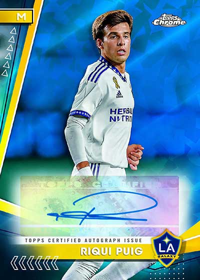 2024 Topps Chrome Sapphire MLS Autographs Riqui Puig