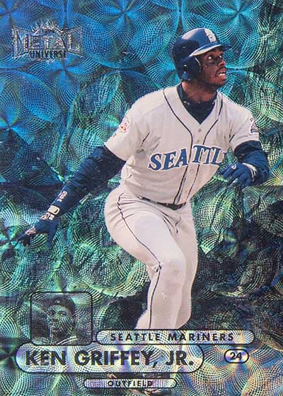Ken Griffey Jr. Cards - 1998 Metal Precious Metal Gems