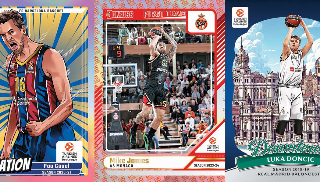 Carte Sportive Victor Wembanyama - Donruss Turkish Airlines EuroLeague 2023-24 Net Marvels #1 DGS 10