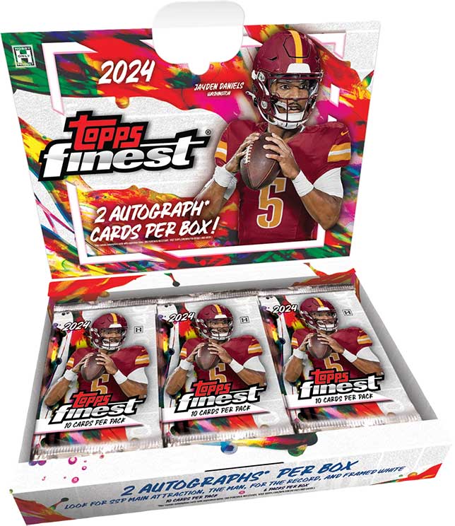 2024 Topps Finest Football Hobby Box