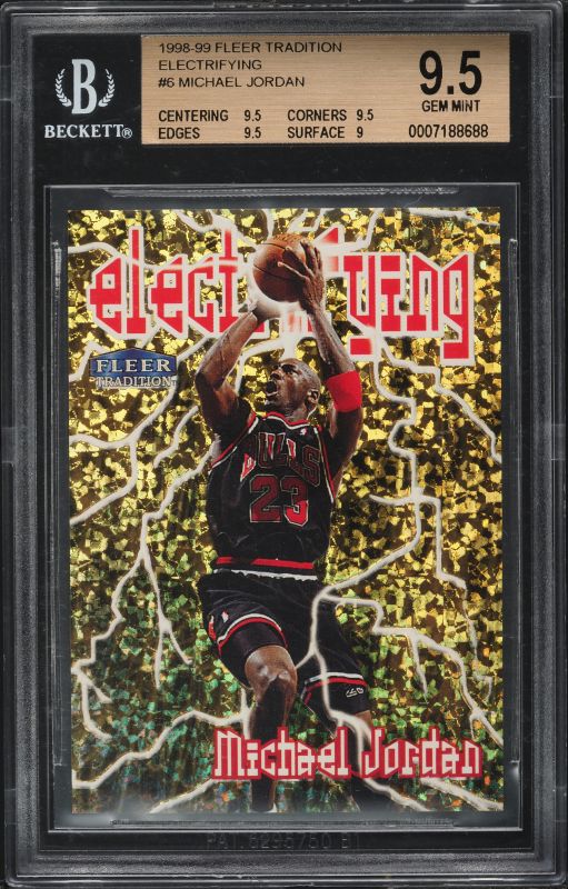 98-99 Fleer Electrifying Michael Jordan（98-99 Michael
