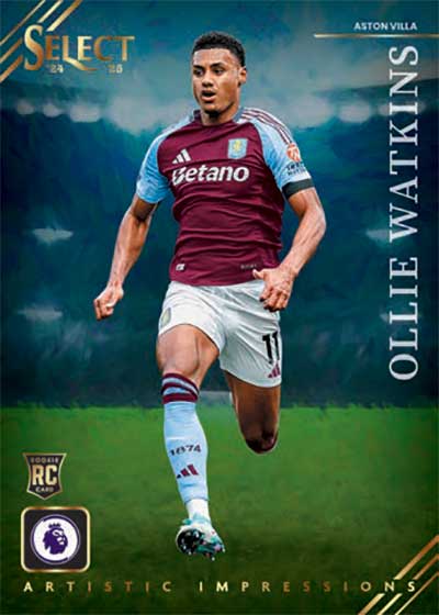 2024-25 Panini Select Premier League Soccer Artistic Impressions Ollie Watkins