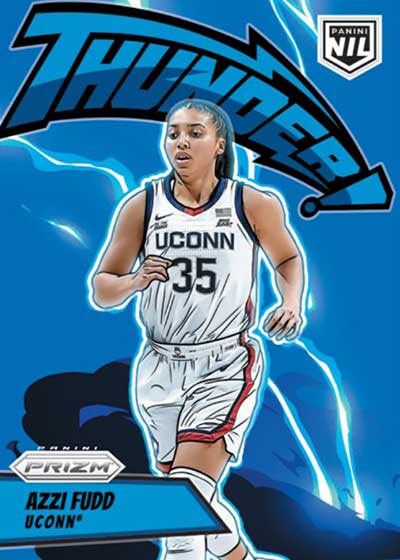 2024-25 Panini University of Connecticut Basketball Thunder Azzi Fudd