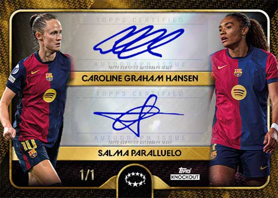 2024-25 Topps Knockout UEFA Women's Champions League Info