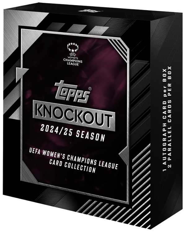 Topps - 【新品未開封】Topps UEFA KNOCKOUT 2024/25 1BOX 2024-25 Topps Knockout UEFA Women's Champions League Info