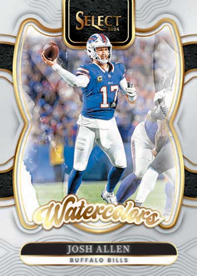 2024 Panini Select Football Watercolors Josh Allen