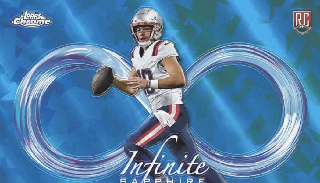 2024 Topps Chrome Sapphire Football Checklist, Teams, Box Info