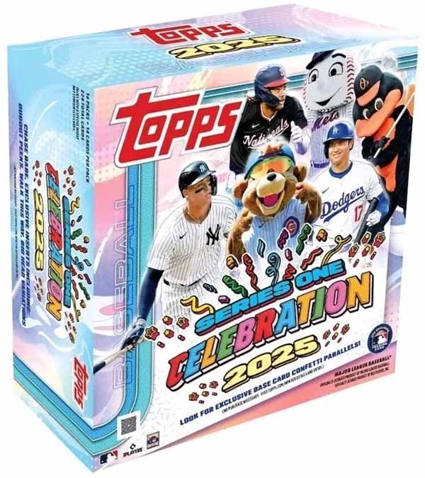 2025 Topps Series 1 Baseball Celebration Mega Box Checklist