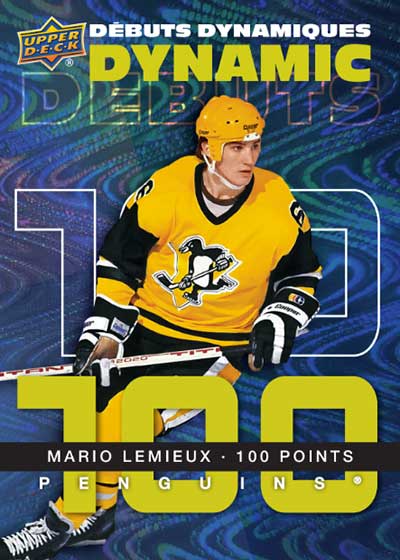 2024-25 Upper Deck Tim Hortons Retrospective Rookies Hockey Dynamic Debuts Mario Lemieux