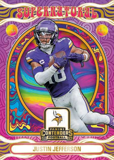 2024 Panini Contenders Football Supernatural Justin Jefferson