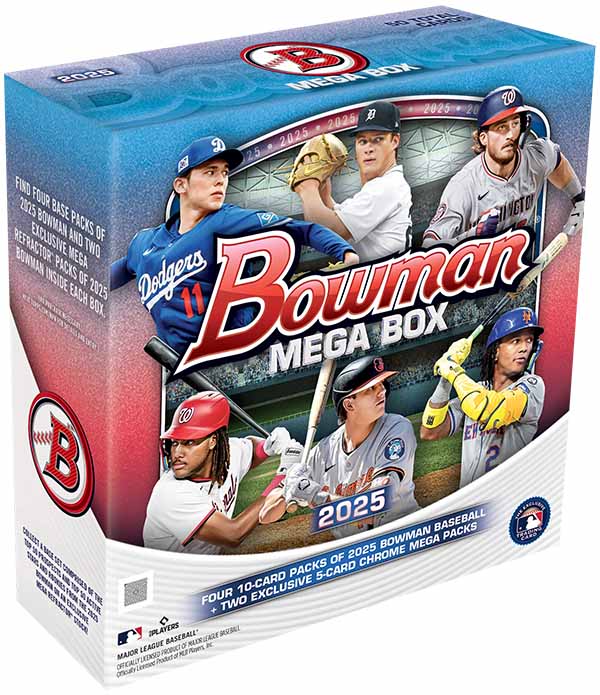 2025 Bowman Mega Box Baseball Box