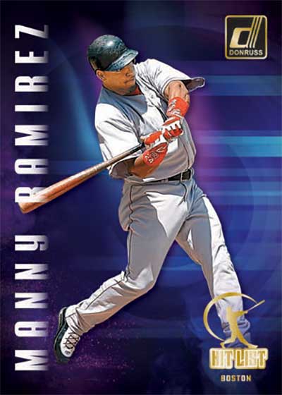 2025 Donruss Baseball Hit List Manny Ramirez