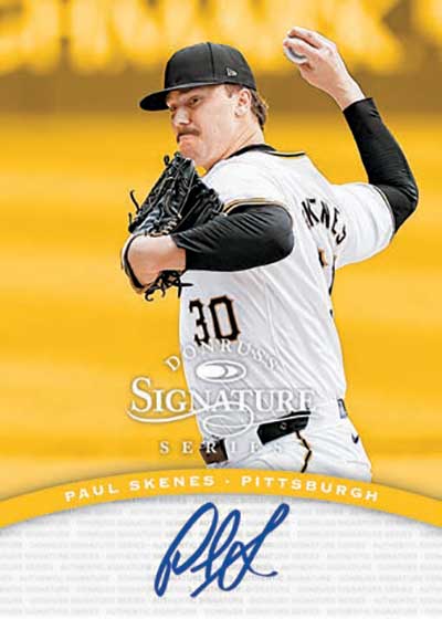 2025 Donruss Baseball Retro 1997 Donruss Signature Series Paul Skenes