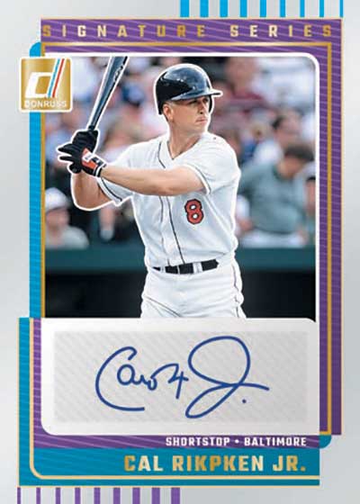 2025 Donruss Baseball Signature Series Cal Ripken Jr.