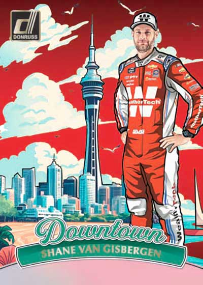 2025 Donruss NASCAR Racing Downtown Shane Van Gisbergen
