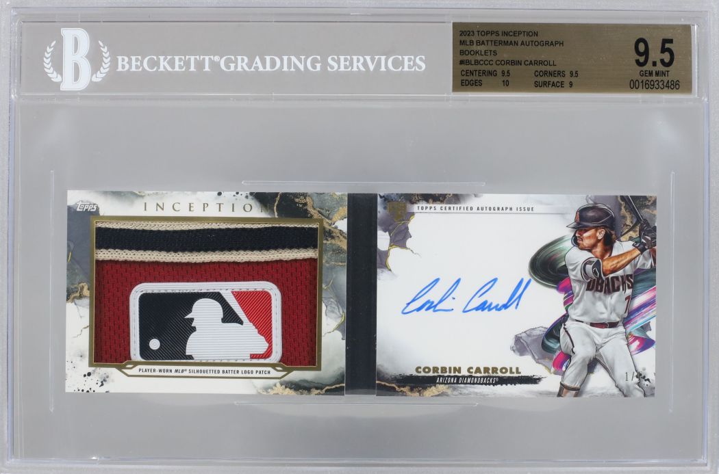 ゲームセンター・ゲームカード 2023 TOPPS INCEPTION Corbin Carroll 2023 Topps Inception Corbin Carroll RC | eBay