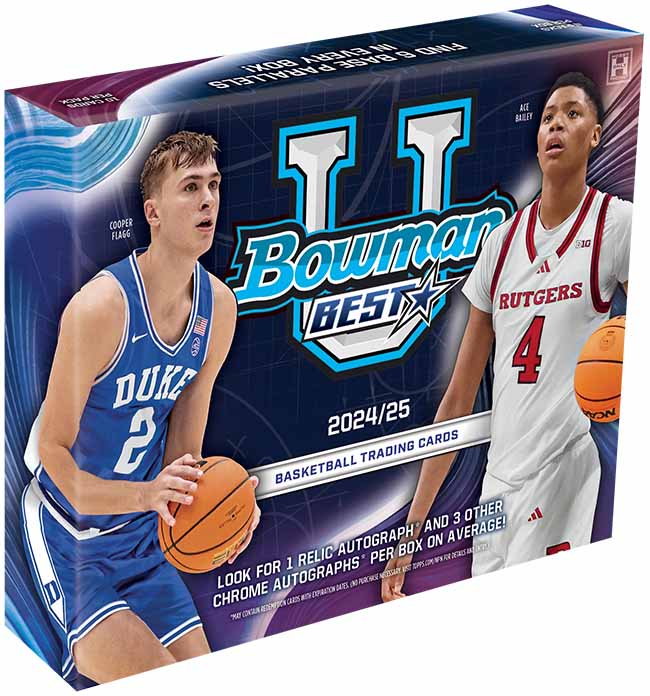 2024-25 Bowman Best University Basketball Hobby Box