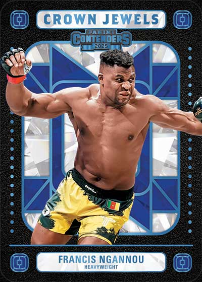 2025 Panini Contenders PFL Crown Jewels Francis Ngannou