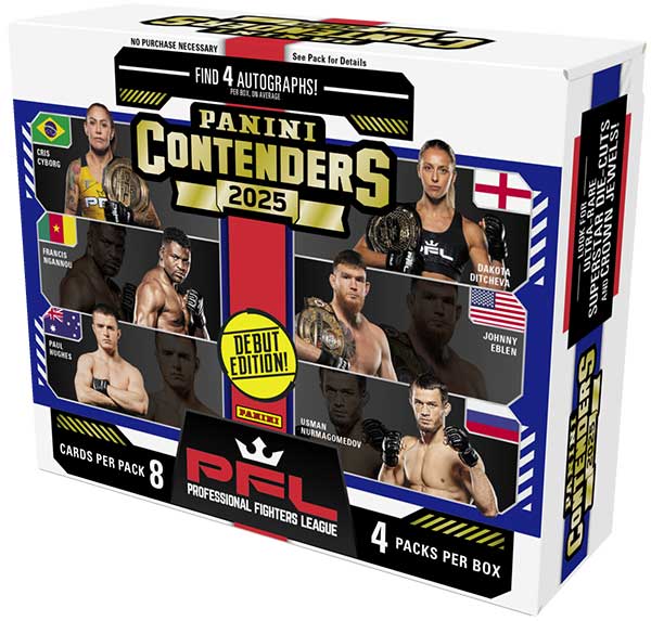 2025 Panini Contenders PFL Hobby Box