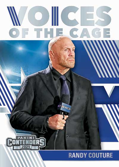 2025 Panini Contenders PFL Voices of the Cage Randy Couture