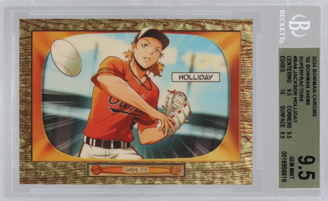 【Bowman Chrome 1/1  】田中将大 Beckett 9.5 NY Jackson-Holliday-Bowman-Chrome
