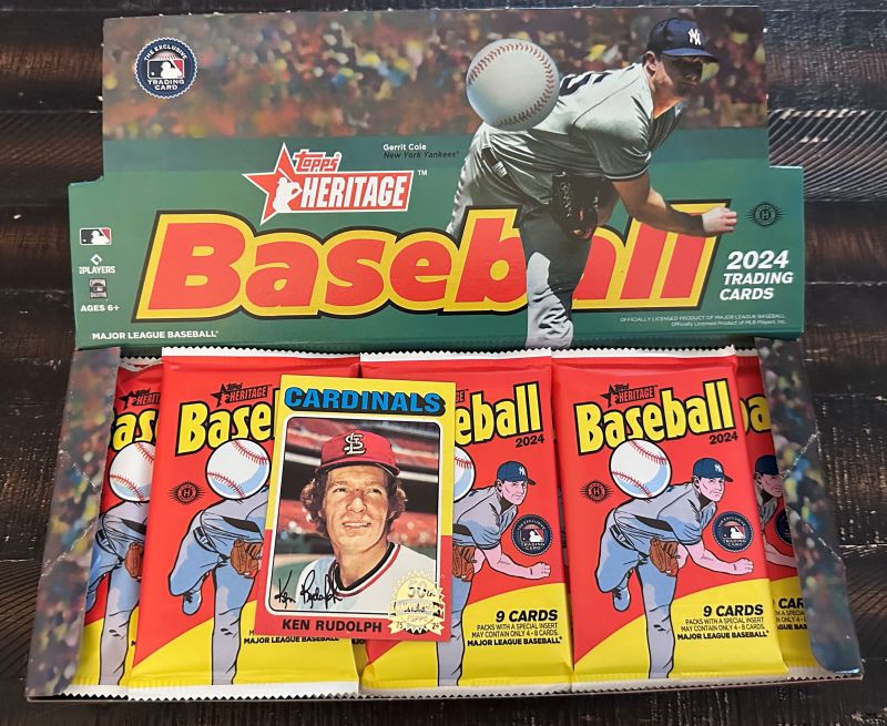 CHEAP WAX WEDNESDAY BOX BREAKS: 2024 TOPPS HERITAGE BASEBALL