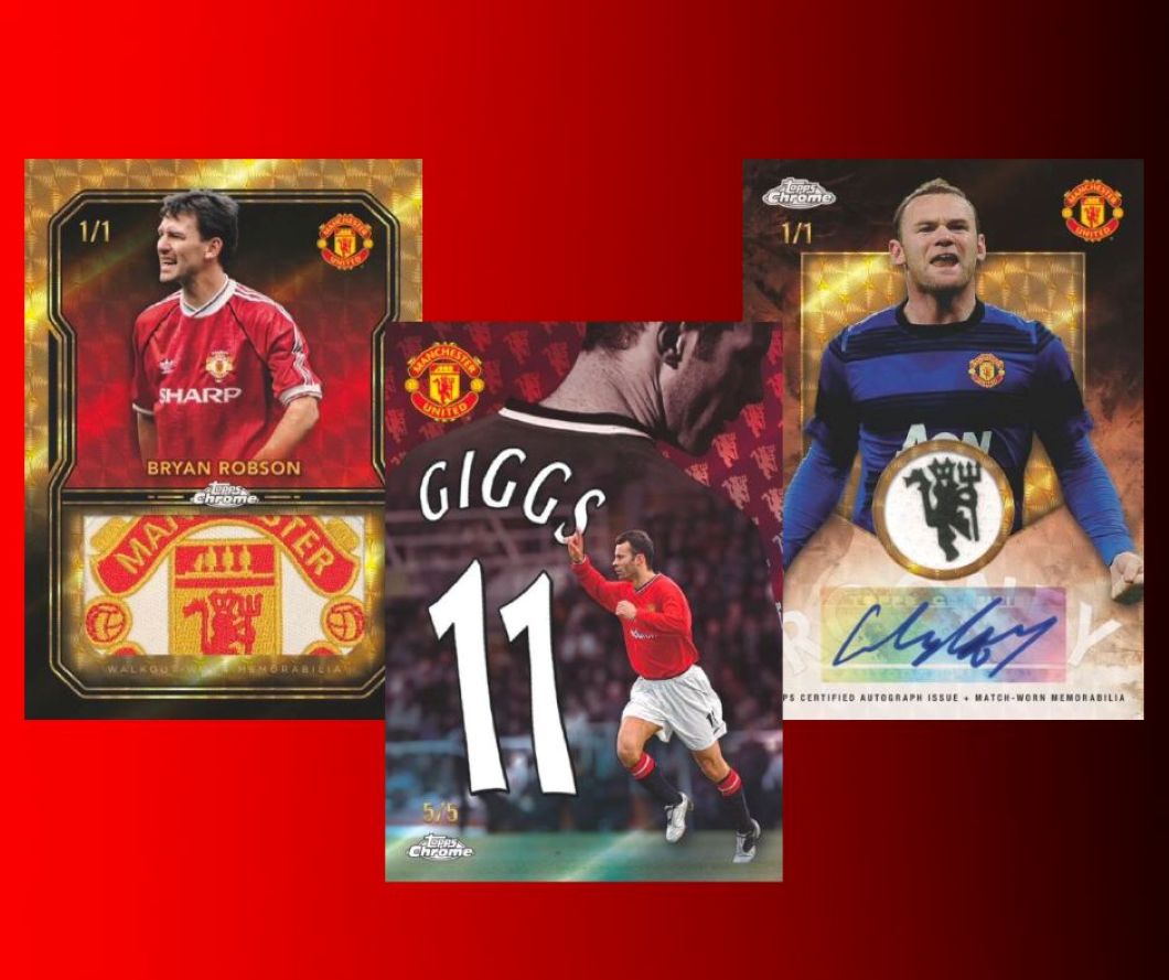 2024-25 Topps Chrome Deluxe Edition Manchester United Checklist