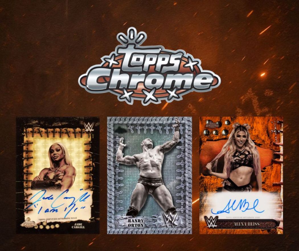 2025 Topps Chrome WWE x Cactus Jack Checklist and Set Details