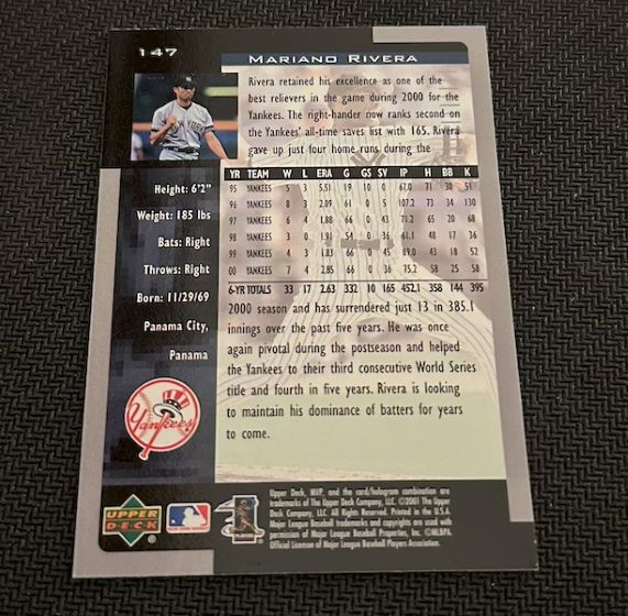 Cheap Wax Wednesday: 2001 Upper Deck MVP Baseball