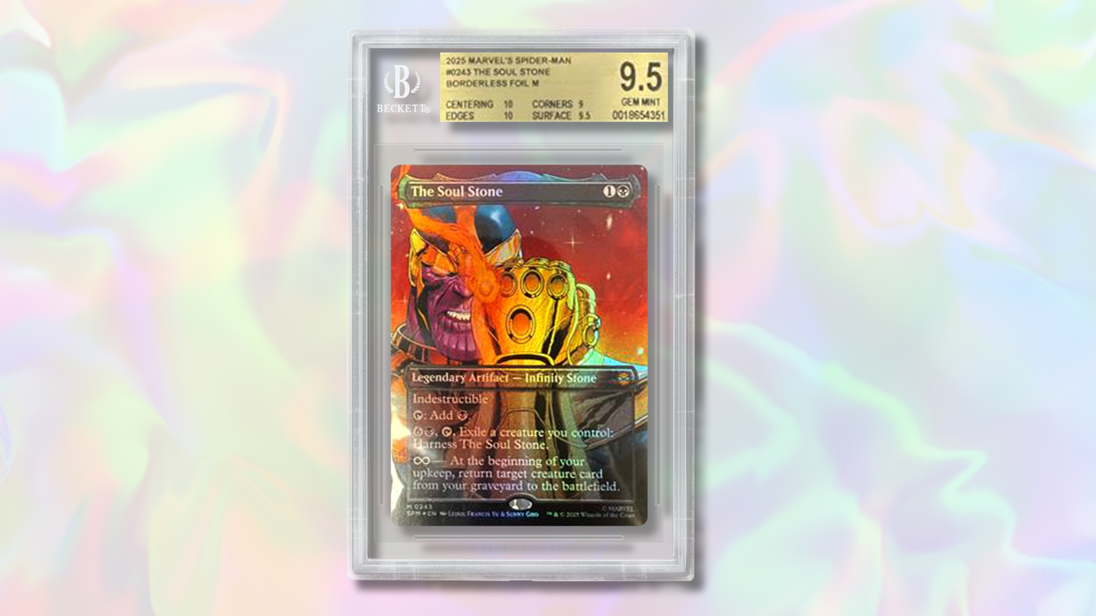 Gem Mint The Soul Stone at 2025 MagicCon Atlanta - Beckett News