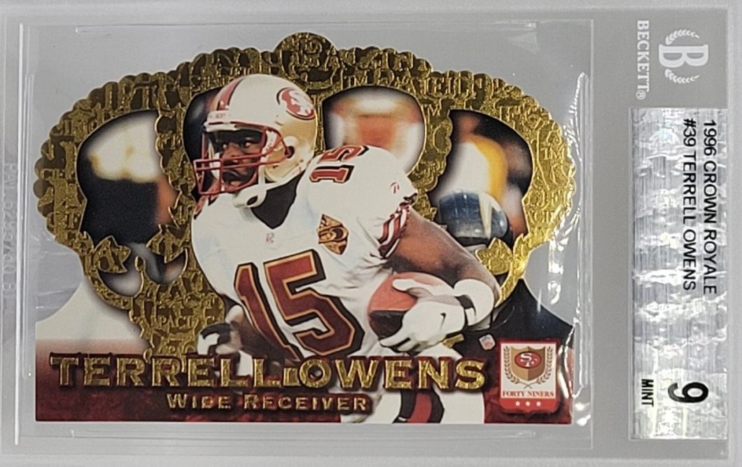 Terrell Owens Collector's Dilemma: Signed Helmet vs. Rookie Cards