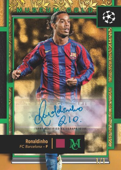 2024-25 Topps Museum Collection UEFA Soccer Checklist Details