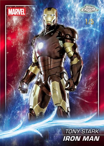 2025 Topps Chrome Marvel Studios Iron Man