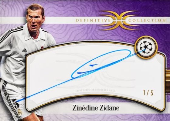 2024-25 Topps Definitive Collection UEFA Checklist, Team Sets