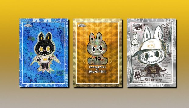 2025 Topps Chrome Labubu 3box 新品・未開封 2025 Topps Chrome Labubu Checklist Details, Box Info